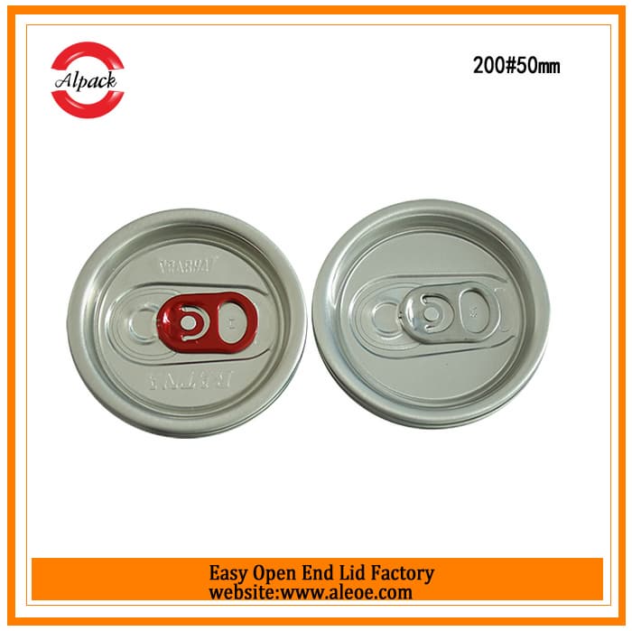 200_50mm aluminum can easy open end direct from company